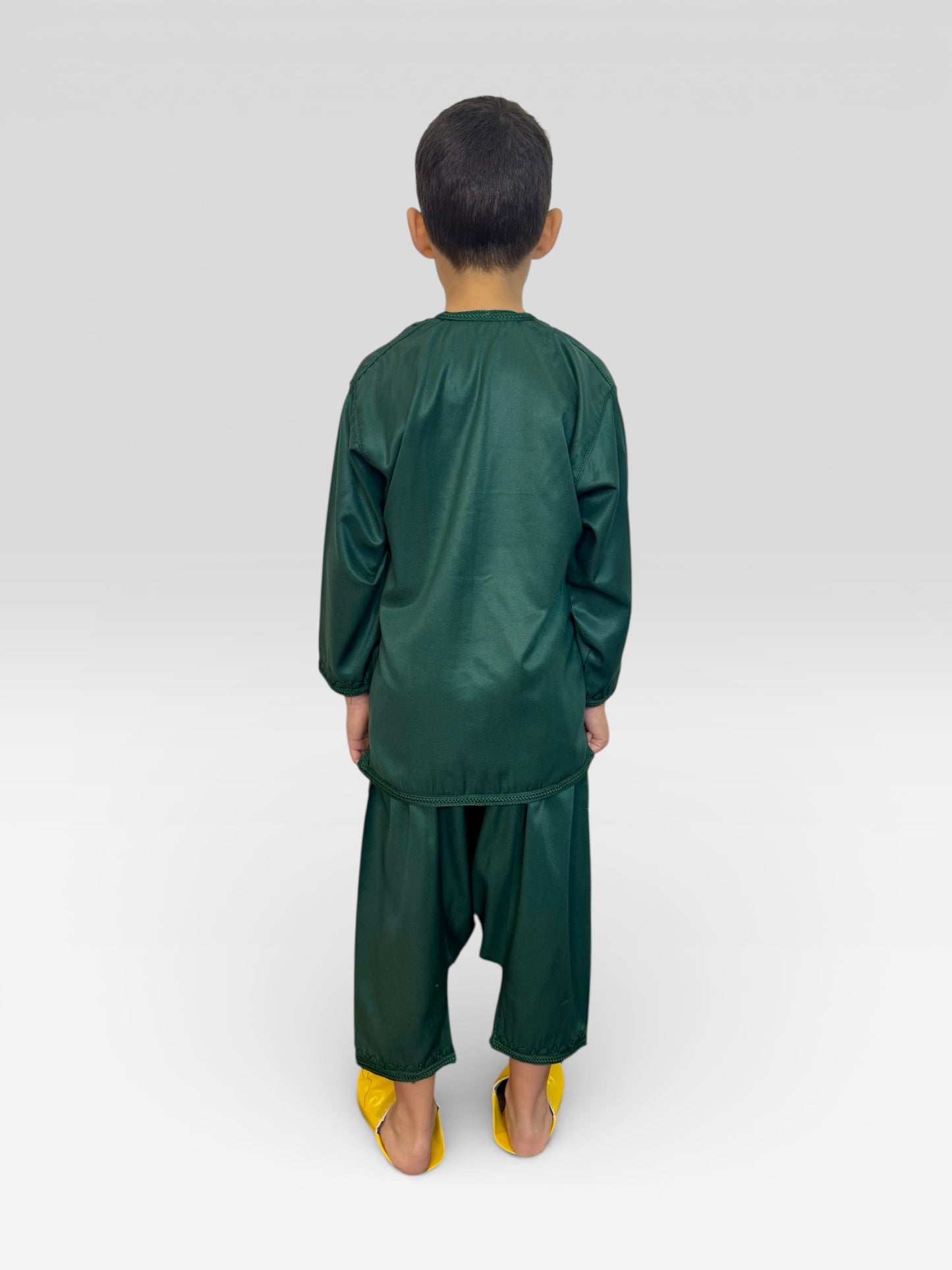 Jabador garçon vert sapin