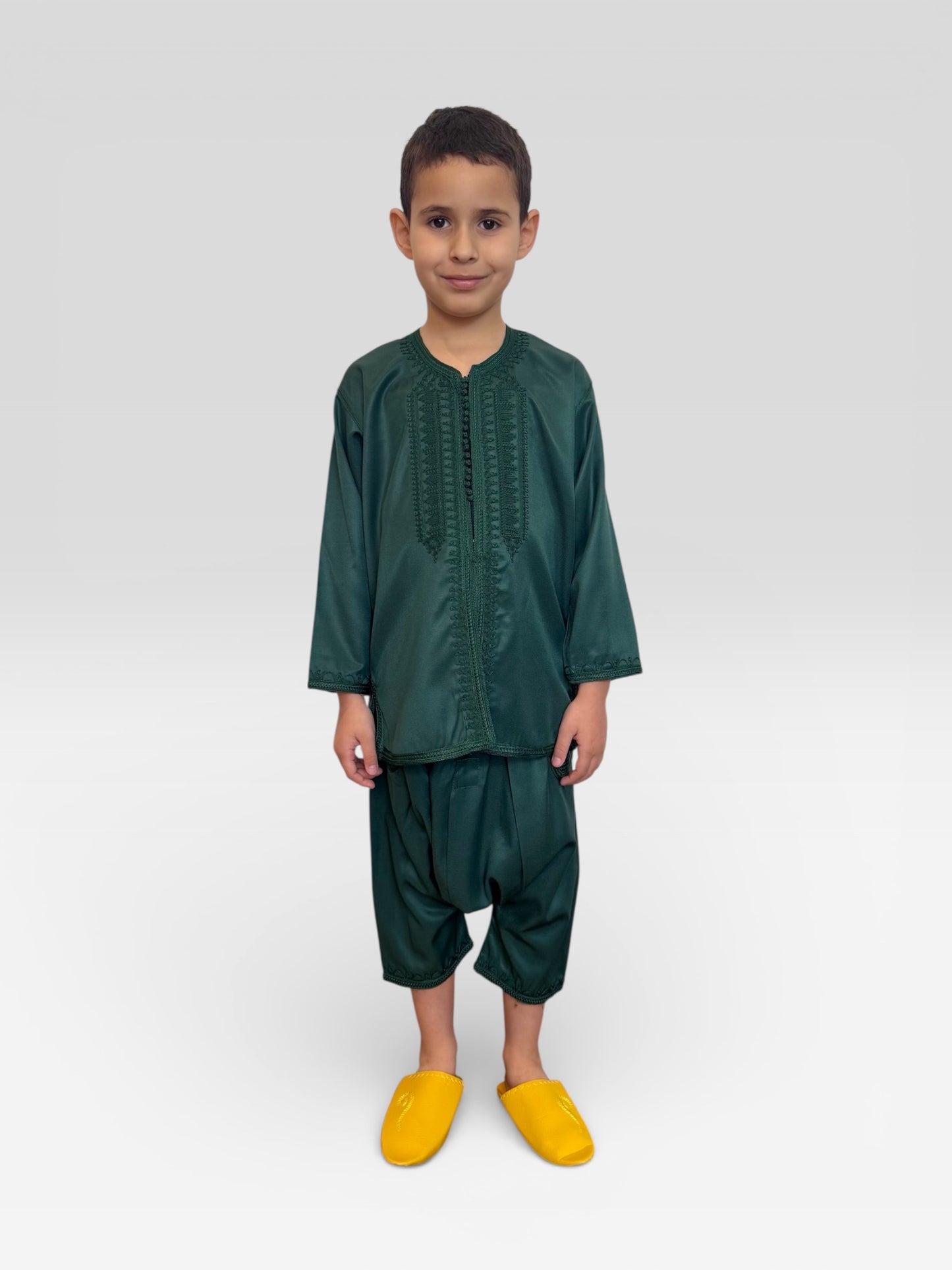 Jabador garçon vert sapin